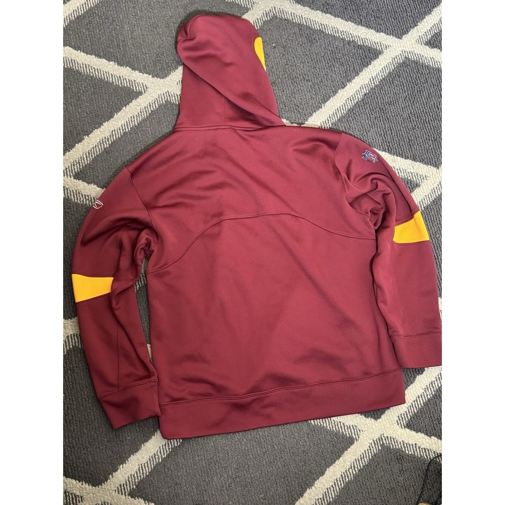 VTG Washington Redskins Red Mens M NFL Pullover Sweatshirt Hoodie NFC East Y2K - Picture 5 of 8